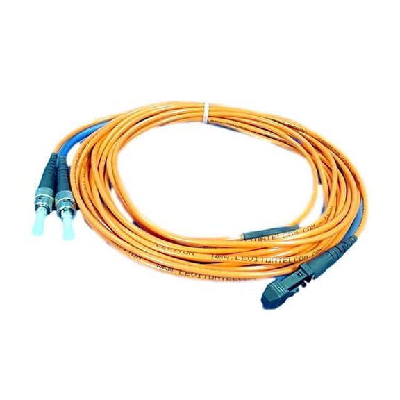5M Leviton Fiber Optic Multi-Mode Duplex Patch Cable Cord MT-RJ ST 62 62DTM-M05