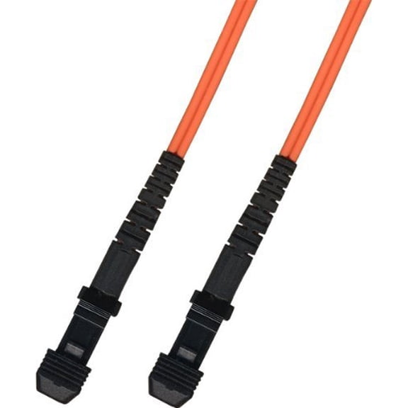 5M Multimode Duplex Fiber Optic Cable (62.5/125) - MTRJ to MTRJ
