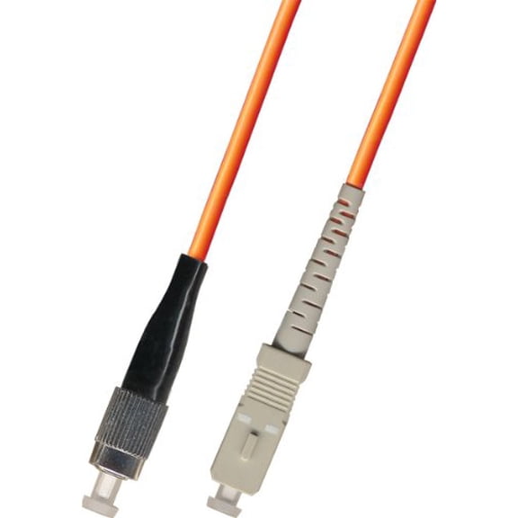 5M - Multimode Simplex Fiber Optic Cable (50/125) - FC to SC