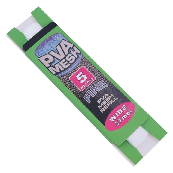 5M PVA Water Soluble Mesh White Refill Stocking Bag Protect Fish Net Fishing Mesh Soluble Narrow Fishing