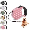 thumbnail image 1 of 5M Retractable Dog Leash, Anti-bite Heavy Duty Pet Walking Leash , 16ft Strong Nylon Tape, 1 of 8