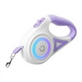 thumbnail image 1 of NEW 5M Retractable Dog Leash with LED Flashlight, DurableNylon Lead, Adjustable Control for Pet Walking and Running C, 1 of 4