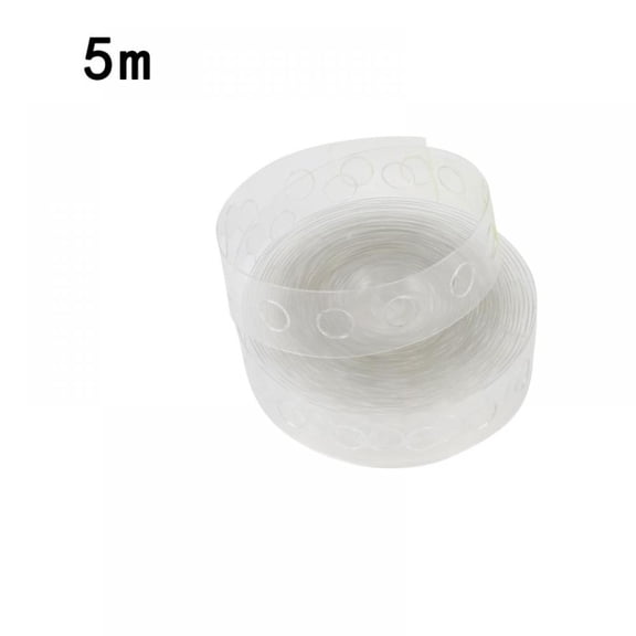5M Reusable Clear Balloon Decorating Strip Arch Garland Single Hole Balloon chain