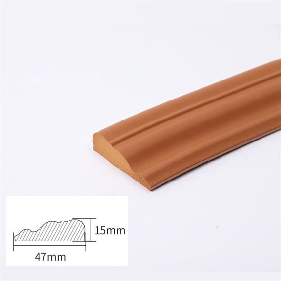 5M Self-adhesive Border Line Wall Sticker TV Background Wall Decor Bar Ceiling Line Soft Thicken Anti-collision Skirting Line