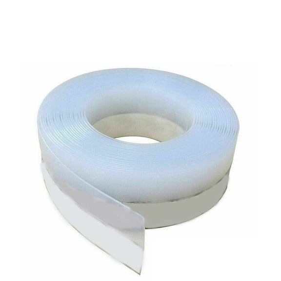 5M Silicone Draught Excluder Weather Seal Strip Door Casement Tape Self-stick Door Seal Waterproof Adhesive Tape