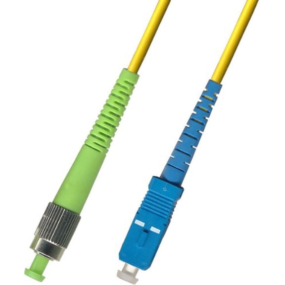 5M Singlemode SIMPLEX Fiber Optic Cable (9/125) - FC/APC to SC/UPC