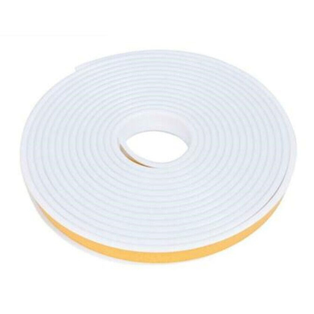 5M UShaped Edging Edge Tape Furniture Banding Seal Strips Tpe Black