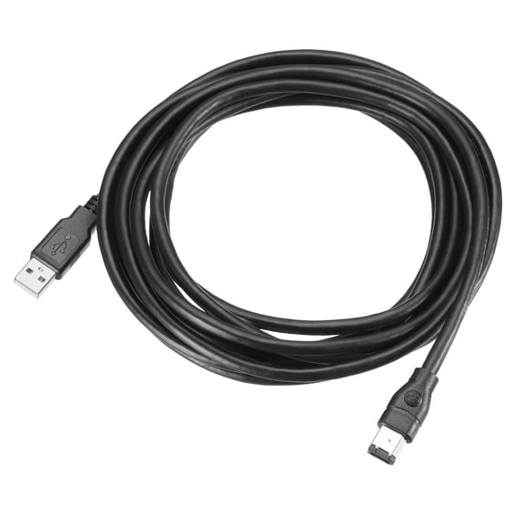 5M USB Male to IEEE 1394 6 Pin Male 800Mbps Adapter Cable Data Converter