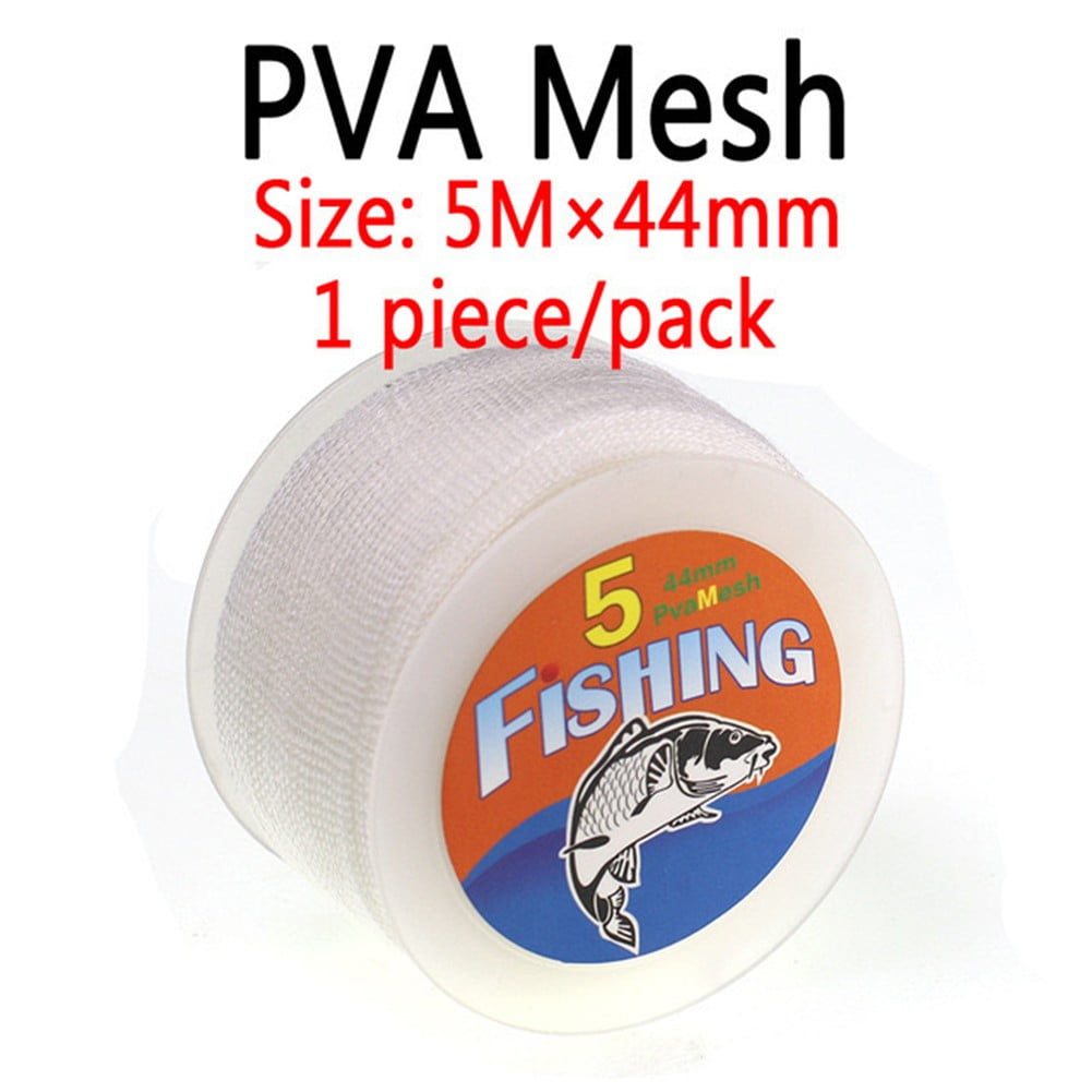 5M Water Soluble Dissolving Pva Mesh Net For Carp Fishing Feeder Trap Bait Bag