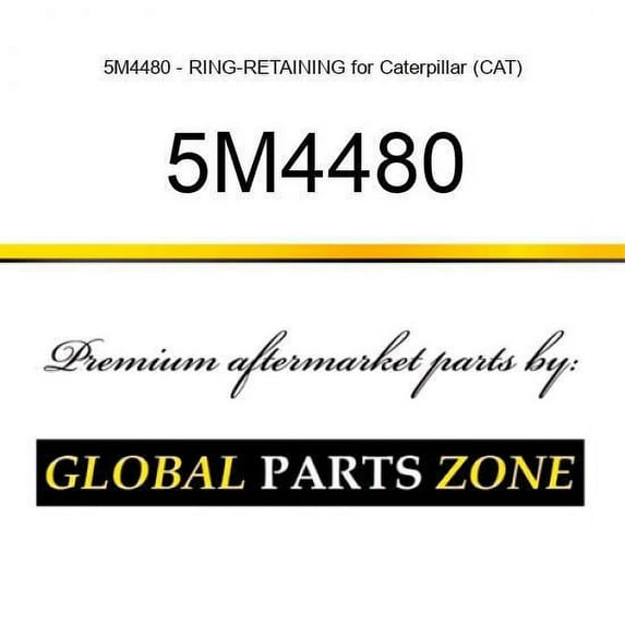 5M4480 - RING-RETAINING for Caterpillar (CAT)