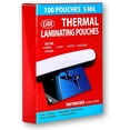 thumbnail image 1 of Simply Cool 5MIL Thermal Laminating Sheets (100 Count) 4.3x6.3 inch, Card Size Dry-Erase Friendly Sheets, Compatible with Laminators Crystal, Clear Laminated Finish, 1 of 6