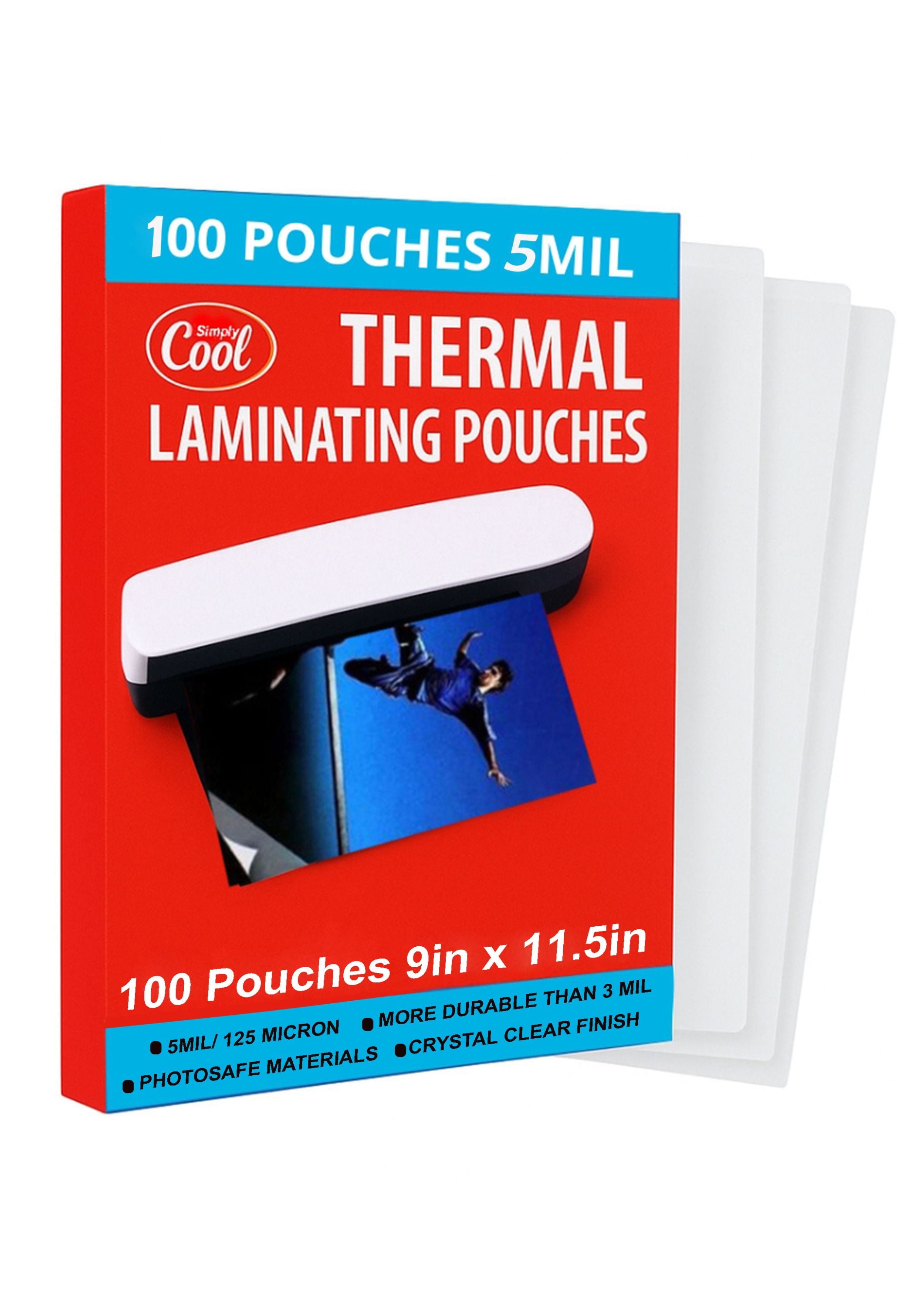 Laminating Sheets, 100 PCS 3 Mil Laminating Pouches Egypt