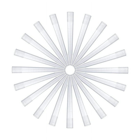 5ML Pipette Tips Lab Microchemical Transparent Liquid Micropipette Pipettor Tips 5ML 300Pcs - Autoclavable