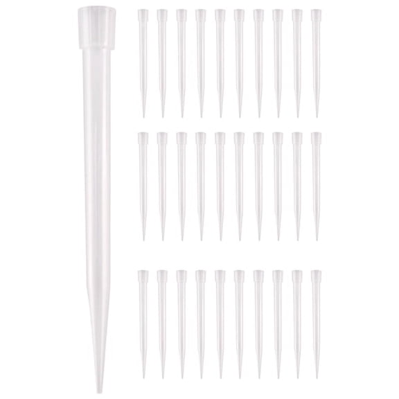 5ML Pipette Tips Lab Microchemical Transparent Liquid Micropipette Pipettor Tips 5ML 300Pcs - Autoclavable