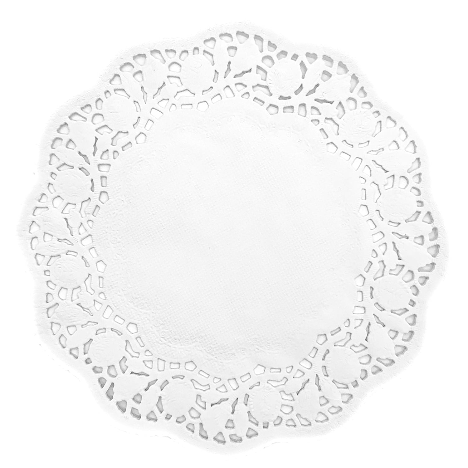 5MLGgoods 250 Pack White Paper Doilies, 8.5 Inch White Lace Round 250