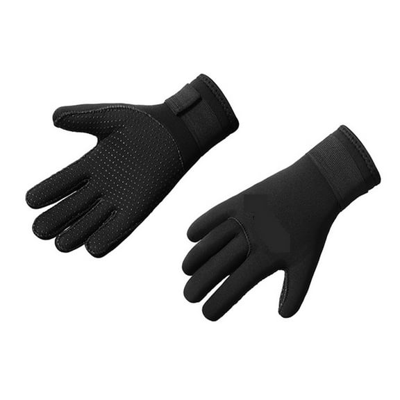 5MM Diving Gloves Warm Non-Slip Anti-Stab Wear-Resistant Cold-Proof Underwater Gloves Snorkeling