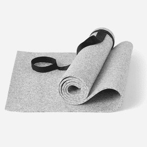 Athletic Works 68x24 Inch 5mm Marble TPE Yoga Mat with Carry Strap