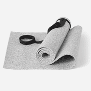 Athletic Works 68x24 Inch 5mm Marble TPE Yoga Mat with Carry Strap