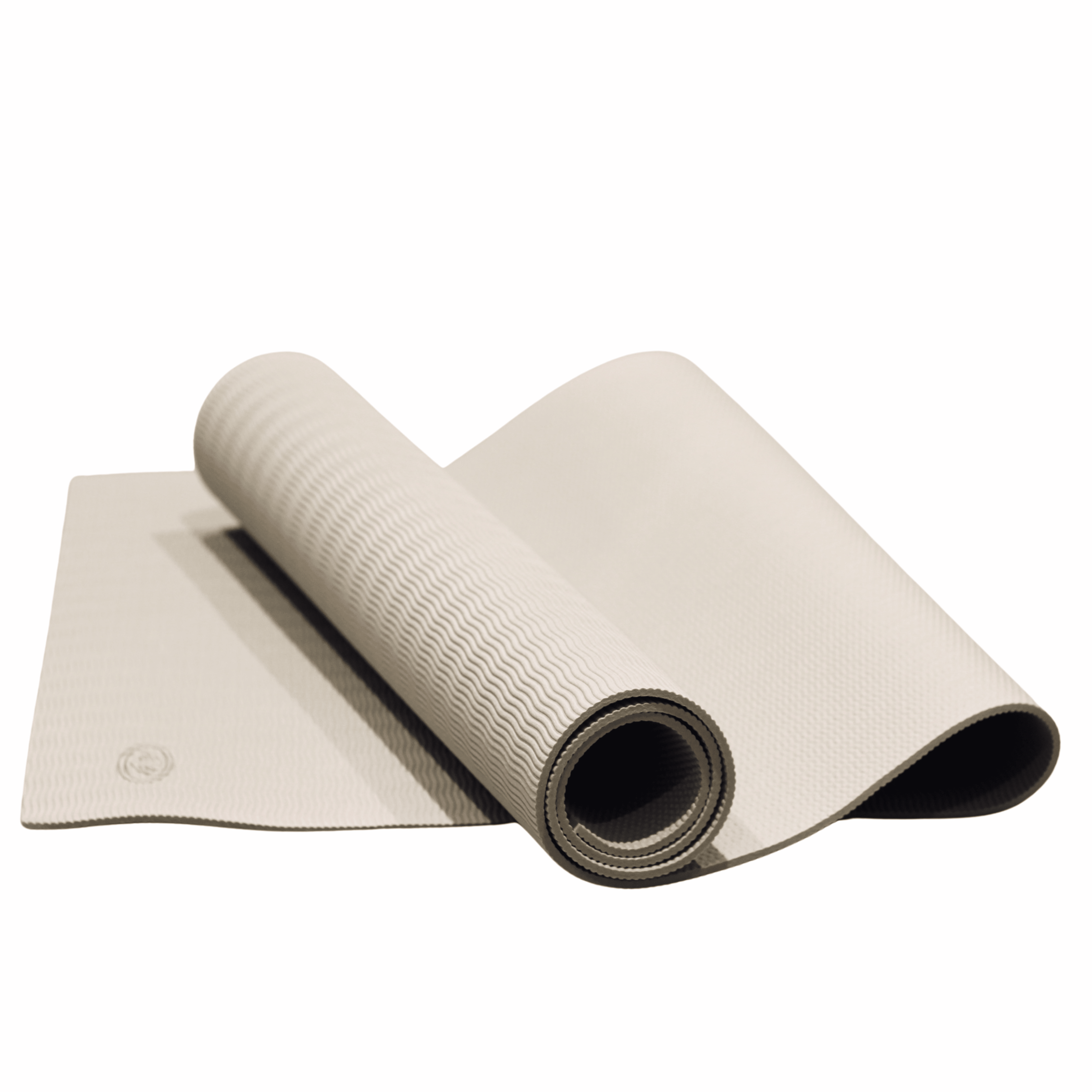Athletic Works 68x24 inch 5mm TPE Warm Aluminum Yoga Mat with Carry Strap