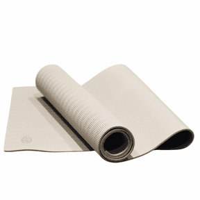 Athletic Works 68x24 inch 5mm TPE Warm Aluminium Yoga Mat with Carry Strap