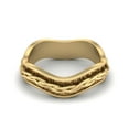 thumbnail image 1 of 5MM Twisted Rope Band Stackable Ring 925 Sterling Silver Gold Vermeil Wisdom Band Textured Pattern Women Valentines Day Gifts Ring, 1 of 5