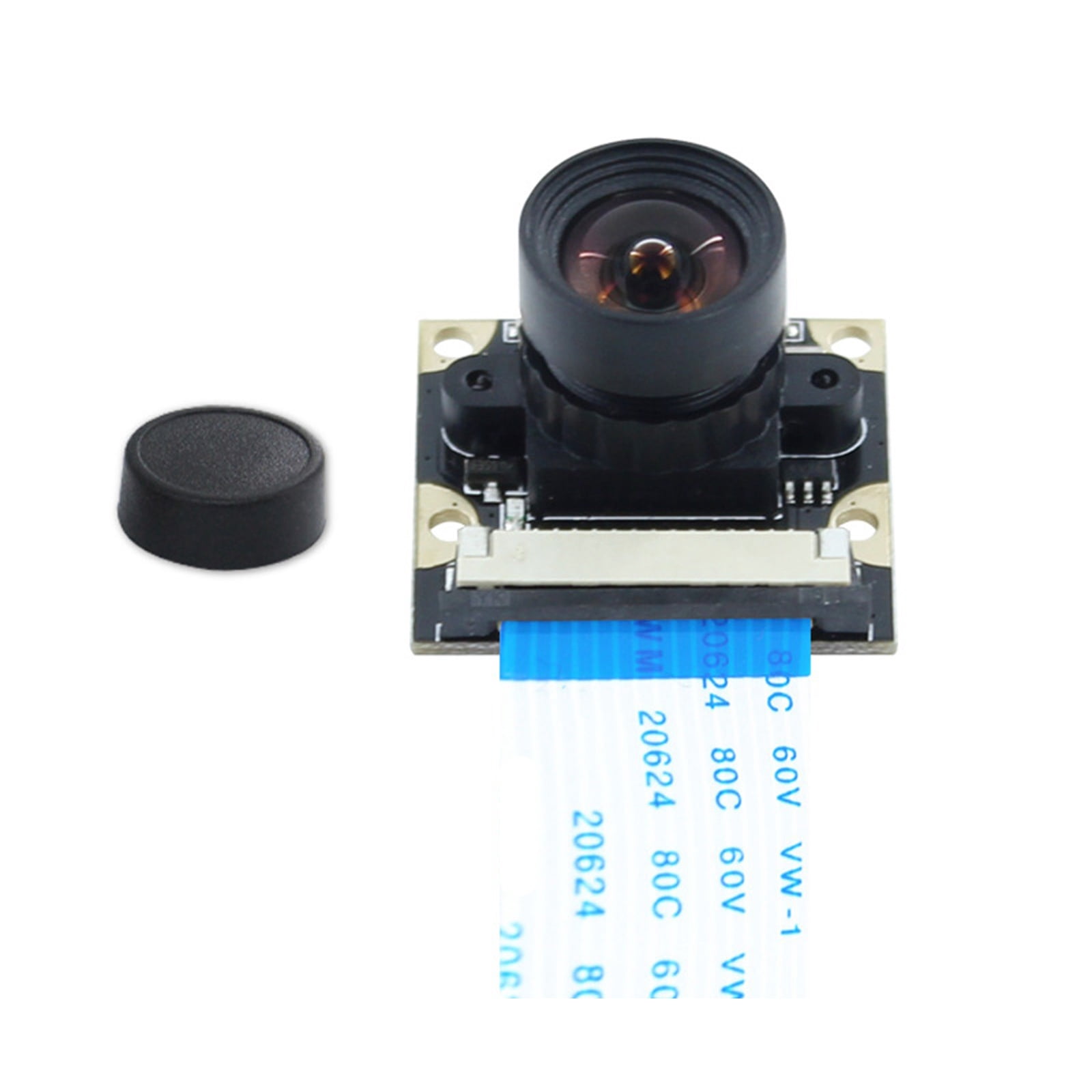 Fish Eye Camera Module 5MP 1080p Fisheye Camera Module for 3B+4B Models 100Degree Wide Angled ...