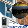 thumbnail image 1 of 2K Window Camera,2.4GHz & WiFi Indoor Cameras for Home Security,Dog Camera with Mounting Sticker Al Color Night Vision,Person & Motion Detection, 1 of 9