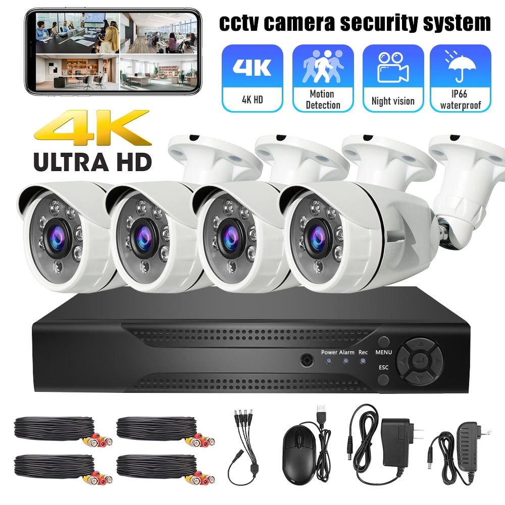 ABLINK 4CH FHD 1080P CCTV Surveillance Camera System with 4