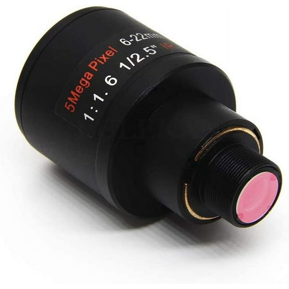 5MP Action Camera Vari-Focal Lens 6-22mm M12 Mount 1/2.5 Inch IR Filter Long Distance View