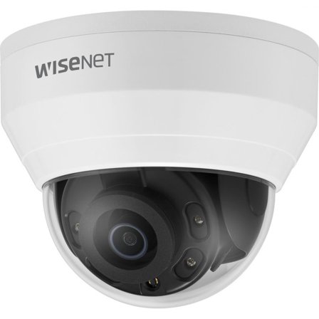 Wisenet QND-8010R 5 Megapixel Network Camera - Color - Dome - White - 65.62 ft Infrared Night Vision - H.265, H.264, MJPEG, H.264M, H.264H - 2592 x 1944 - 2.80 mm Fixed Lens - 30 fps - CMOS - Hangi...