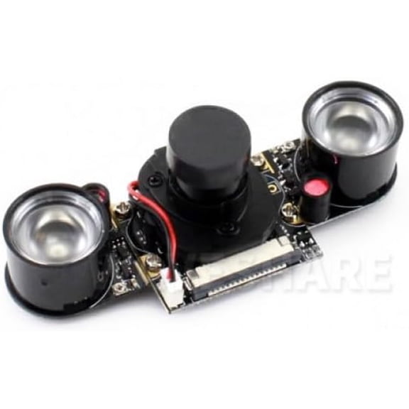5MP IR-Cut Camera Module with Adjustable Focus for Development Boards, Compatible with , Ideal for IoT and DIY Electronics Projects SKU-12076