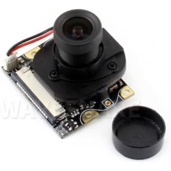 5MP IR-Cut Camera Module with Adjustable Focus for Development Boards, Compatible with , Ideal for IoT and DIY Electronics Projects SKU-12076