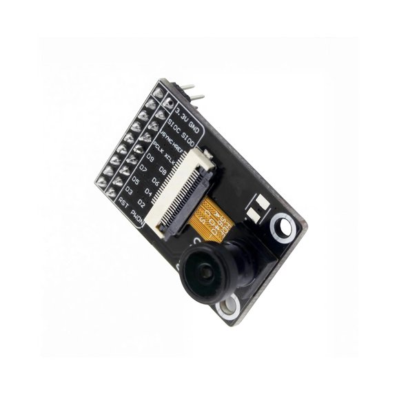 5MP OV5640 Camera Module with 170 Degree Fisheye Lens, Board for 3.3V Embedded Robotics, Prototype Boards, and Proj