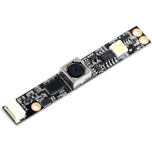 5MP USB Camera Module (B) 1080P Video Recording Auto-Focus Camera for Windows Linux, OV5640 USB2.0 Webcam Board 2.8 Aperture 68 FOV 3.29mm Focus Length