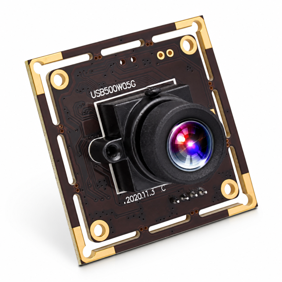 5MP Wide Angle No Distortion USB Camera Module for Raspberry Pi and Embedded Use