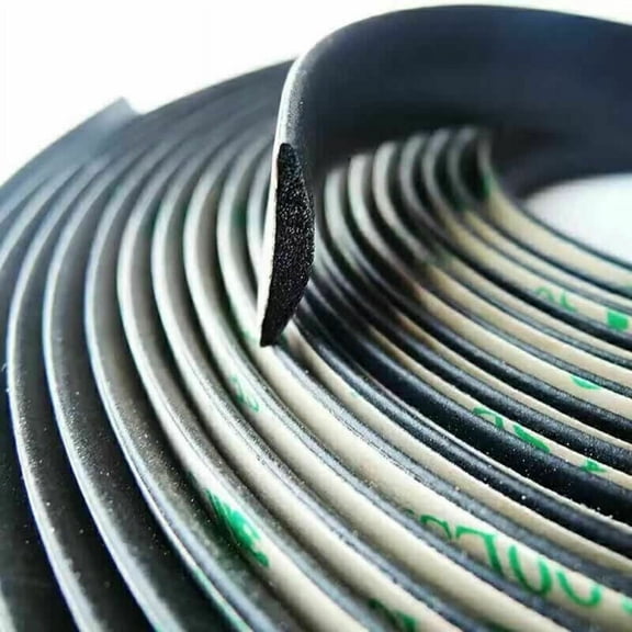 5Meter Waterproof 3M Rubber Sealed Strips Trim For Car Windshield Sunroof Window