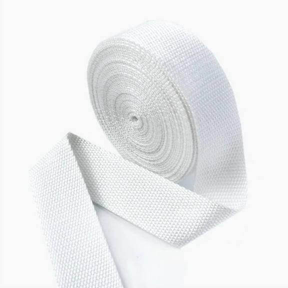5Meters 20/25/32/38mm 1.3mm Thick Cotton Webbing Tapes Bags Strap Garment Ribbons Belt DIY Clothing Sewing Tape Bias Binding