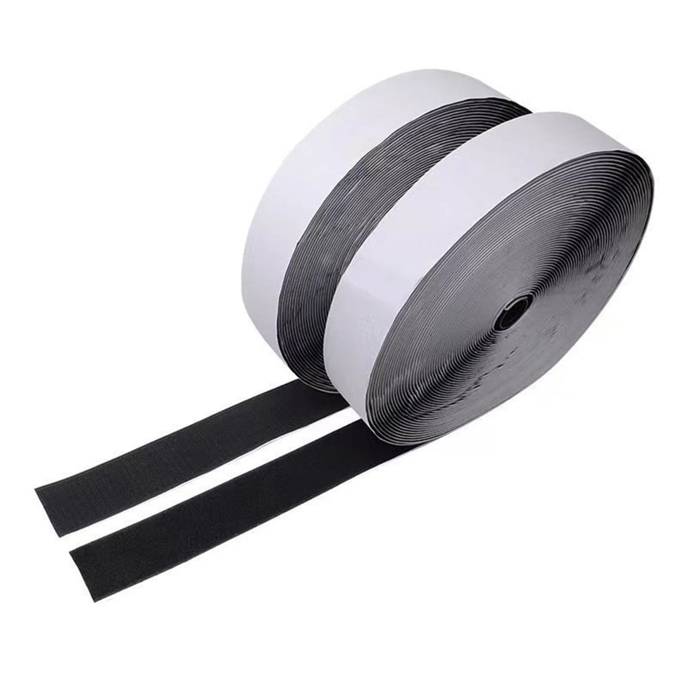 5Meters/Pairs White Adhesive Fastener Tape SewingOn The Adhesive Tape