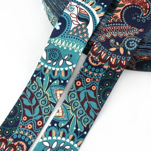5Meters Printed Webbing Tape 38mm Polyester Bag Strap Ribbon Handbag Handle Leather Belt DIY Textile Sewing Material Accessories