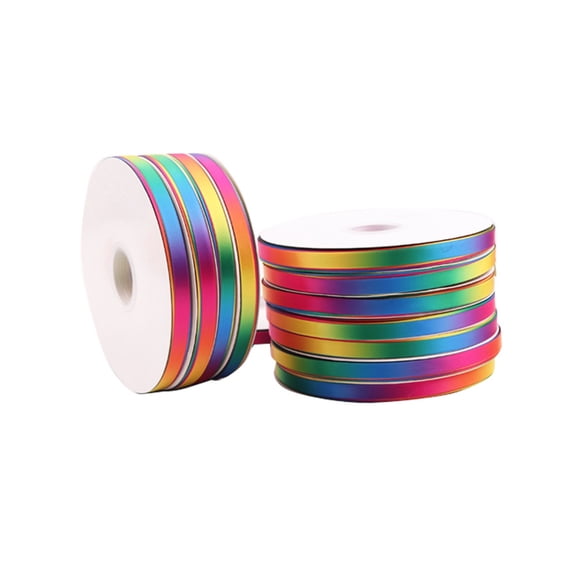 5Meters/Roll 10mm Silk Satin Ribbons Arts Crafts Sewing Ribbon Handmade Crafts Materials Gift Wrapping