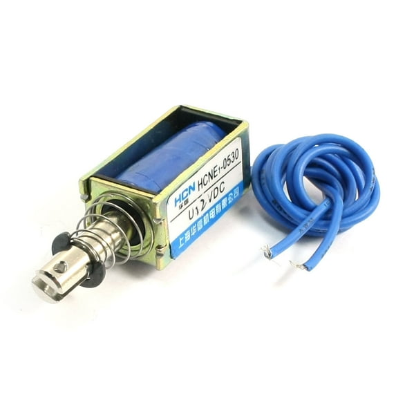 5N Force 10mm StrokePull Actuator Linear Electromagnet Solenoid DC 12V