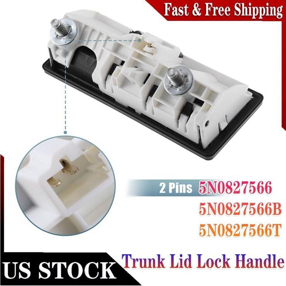 5N0-827-566-T Trunk Lid Lock Release Switch Button Handle Fit For VW Audi
