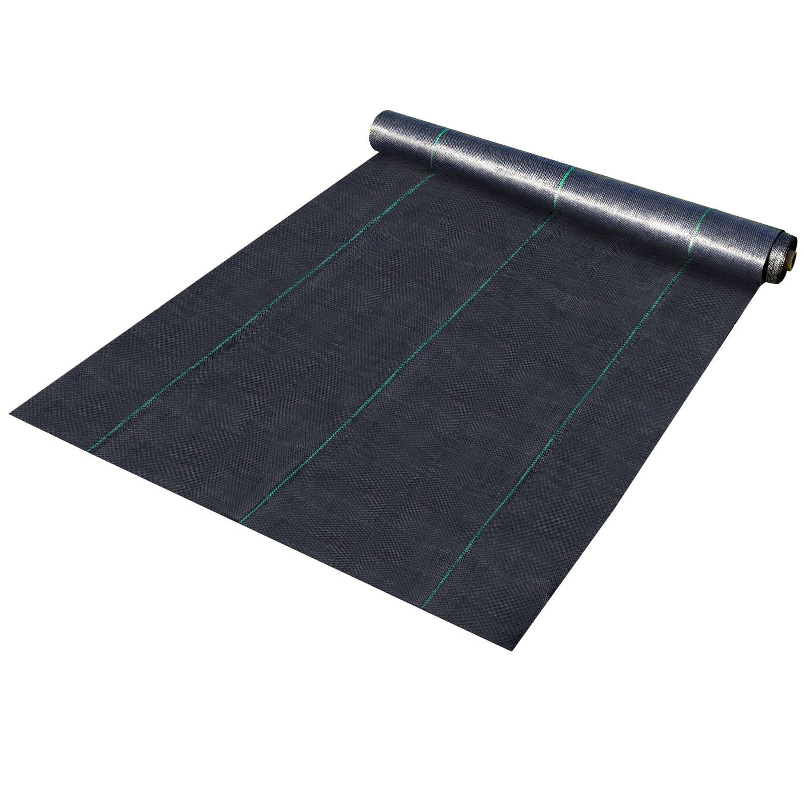5OZ Heavy Duty Woven Weed Barrier Fabric, 3FTx50FT Premium Landscape Fabric, High Permeability Ground Cover for Flower Beds & Underlayment