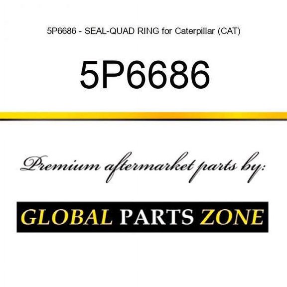 5P6686 - SEAL-QUAD RING for Caterpillar (CAT)