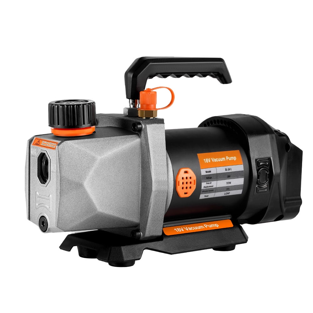 5PA Refrigerant Vacuum Pump 1/4 Air intake Refrigeration 1/2 HP for Car Household Air Conditioning For 18v Battery