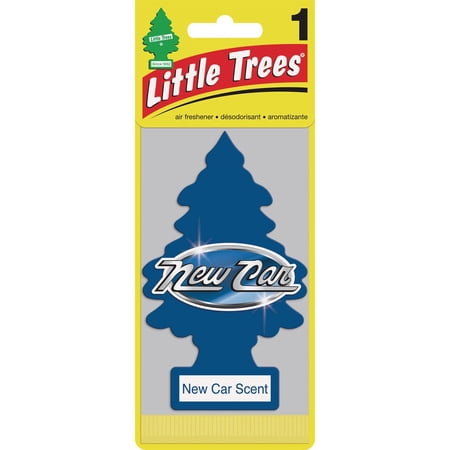 5PACK Little Trees Car Air Freshener, New Car Scent