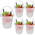 thumbnail image 1 of 5PACK Buckets 32oz Reusable for Drinks Ice Smoothie Translucent for Bar Beach Party, 1 of 8