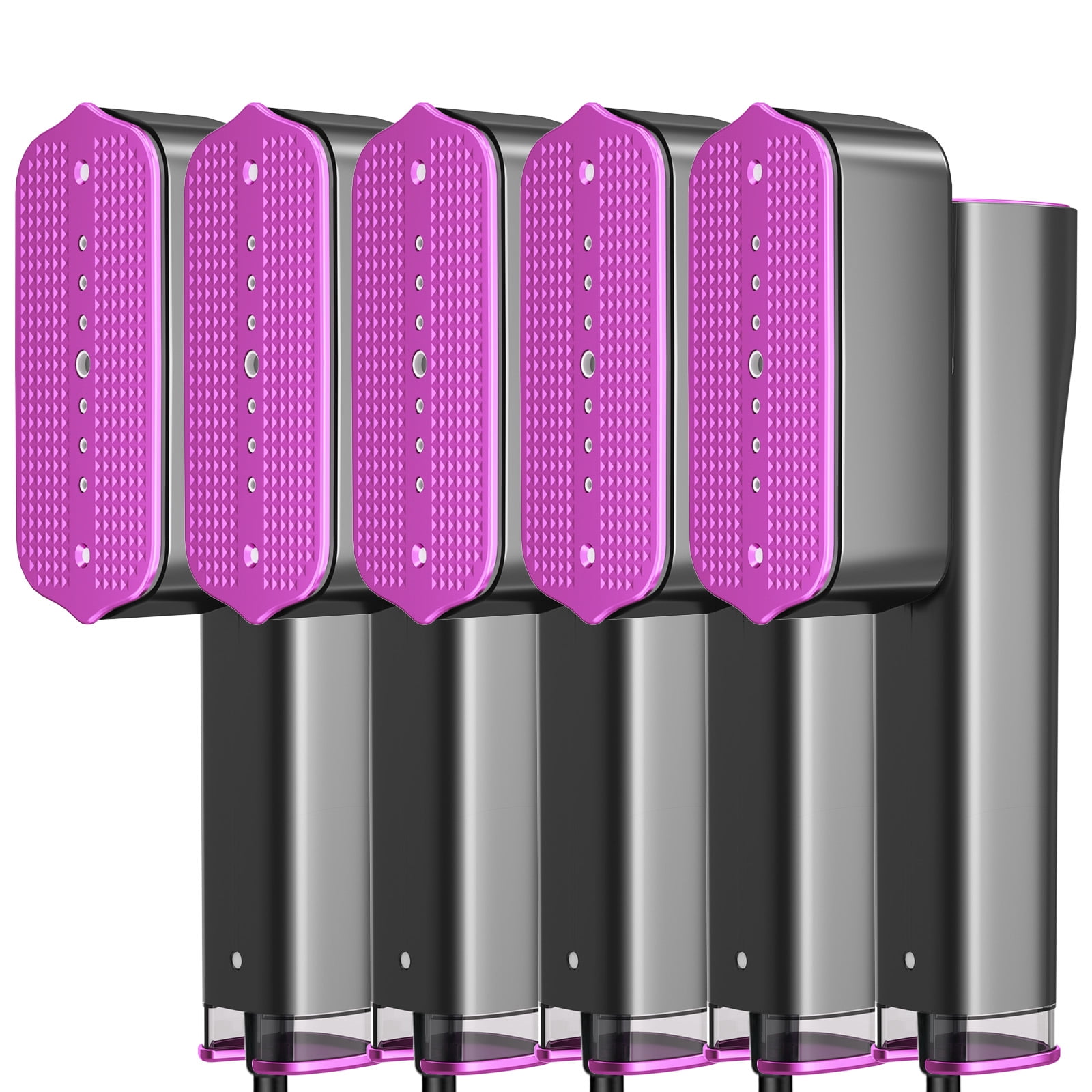 5PACK Steamer for Clothes, LOHEER Portable Travel Steamer & Iron 2 in 1, 3 Adjustable Steam Levels