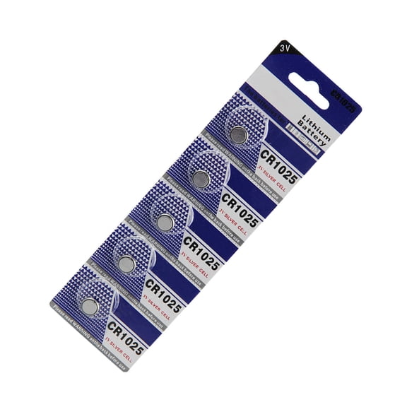 5PC/10PC Stable CR1025 3V Button Cell Batteries CR1025 3V for Watches Highly Capacity Button Batteries