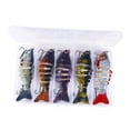 thumbnail image 1 of 5PC 10cm Luya fake bionic bait multi-section fish Lures Luya fishing, 1 of 10
